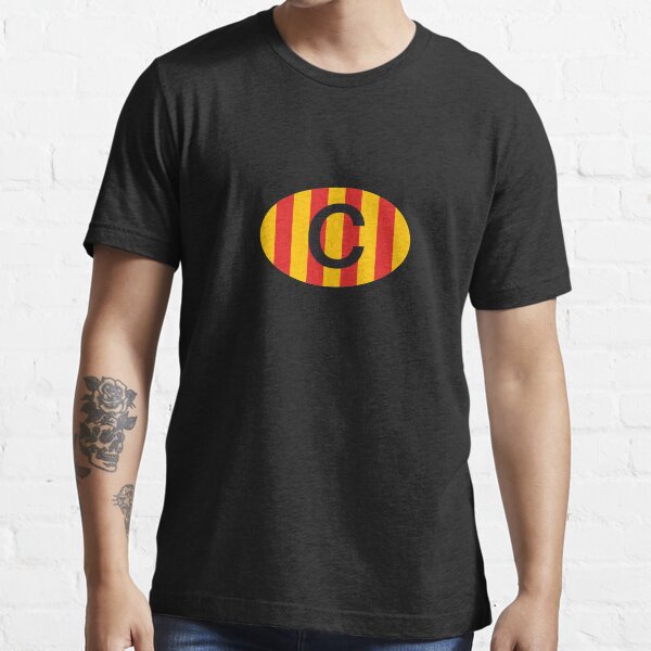 Item preview, Catalunya C Classic Vintage Oval Badge Catalonia designed and sold by platypusgraphic.