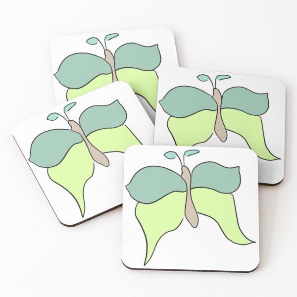 Item preview, green butterfly 2 designed and sold by doodliez.