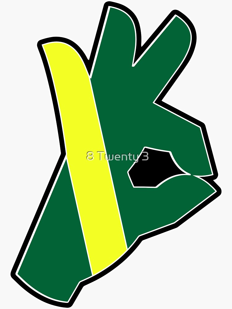 "Nitrox Dive Flag Everything is ok Dive Sign - Scuba Diving" Sticker ...