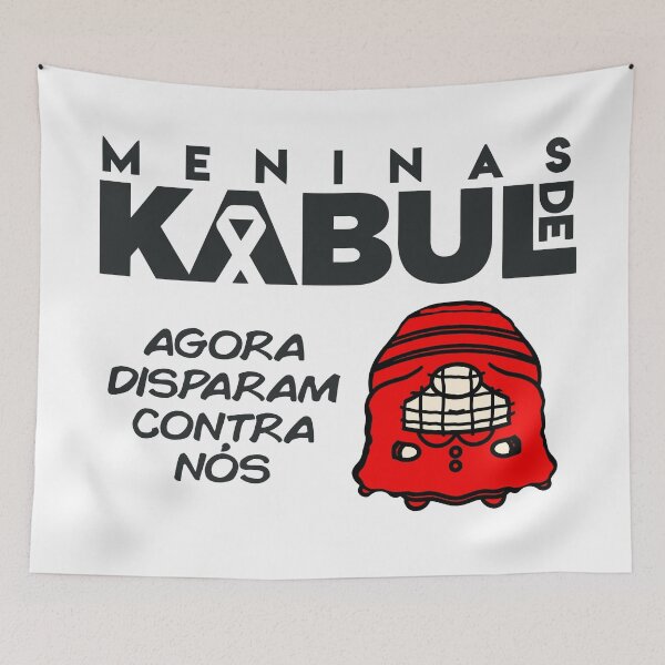 Item preview, Meninas de Kabul agora disparam contra nós  designed and sold by teethontheroof.