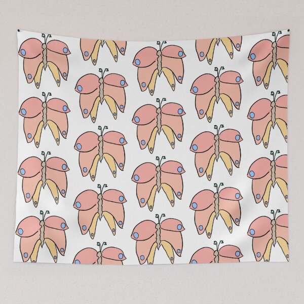 Item preview, orange butterfly 2 designed and sold by doodliez.