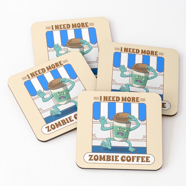 Item preview, I need more zombie coffee designed and sold by ImaginarStore.