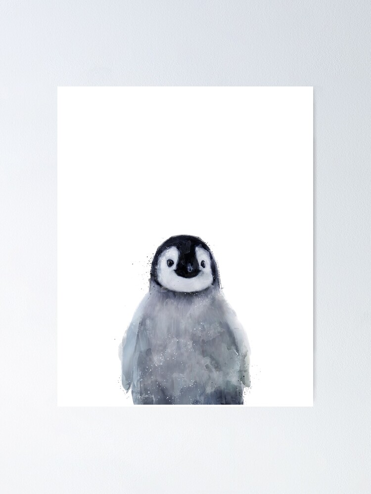 Kleiner Pinguin Poster Von Amyhamilton Redbubble