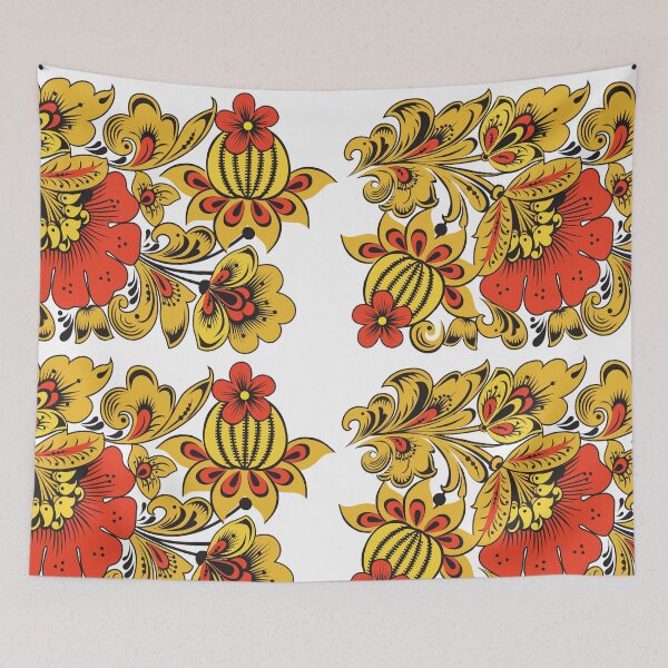 Item preview, khokhloma style designed and sold by Aleks96.