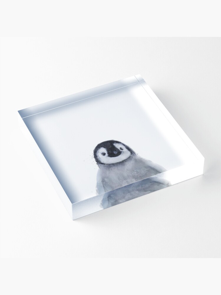 Alternate view of Little Penguin Acrylic Block
