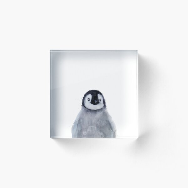Little Penguin Acrylic Block