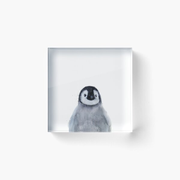 Little Penguin Acrylic Block