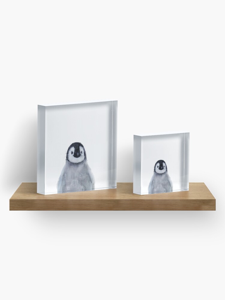 Alternate view of Little Penguin Acrylic Block