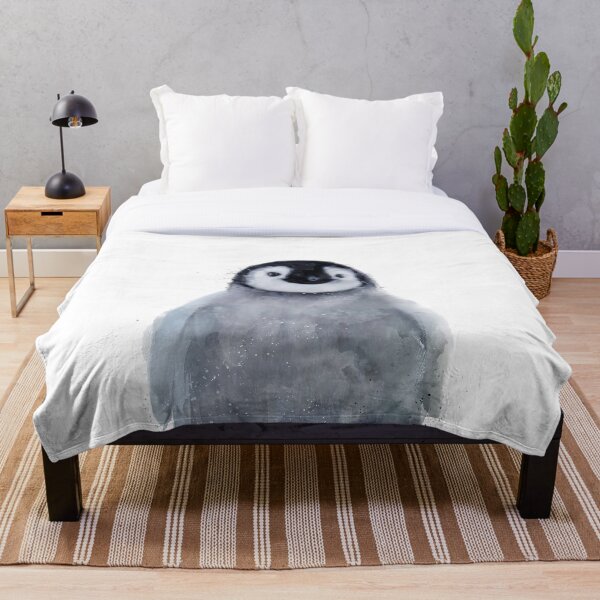 Little Penguin Throw Blanket