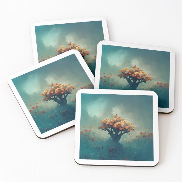 Item preview, Flowers tree in rose field Groot Marvel designed and sold by Splissi.