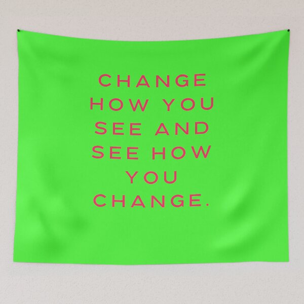 Item preview, Change how you see and see how you change  designed and sold by Rechtop.