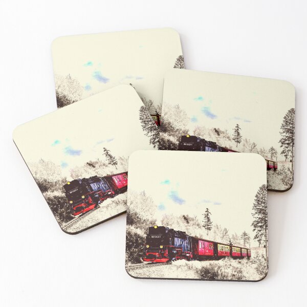 Item preview, vintage train in the forest designed and sold by HANPENTIP.