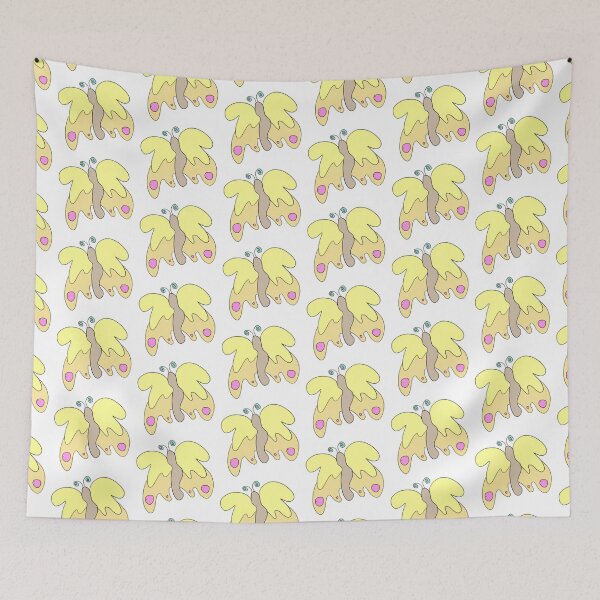 Item preview, yellow butterfly 2 designed and sold by doodliez.