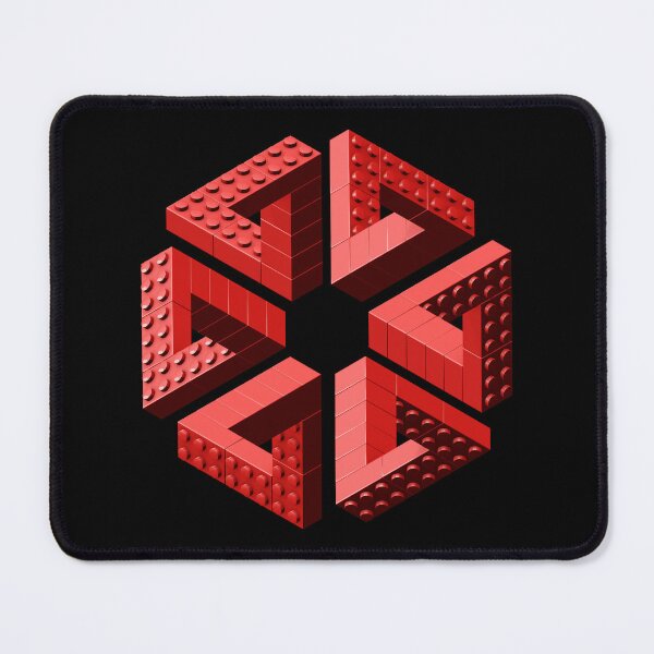 Item preview, Escher Toy Bricks - Red Bloom designed and sold by chwatson.