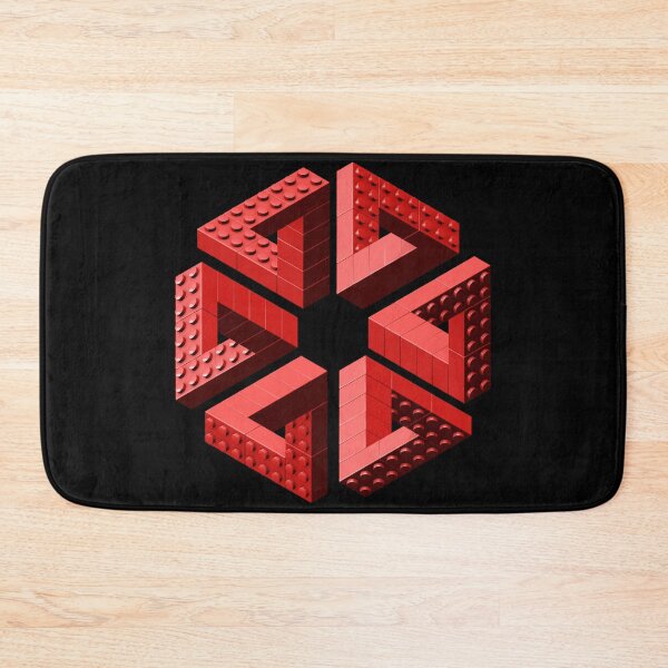 Item preview, Escher Toy Bricks - Red Bloom designed and sold by chwatson.