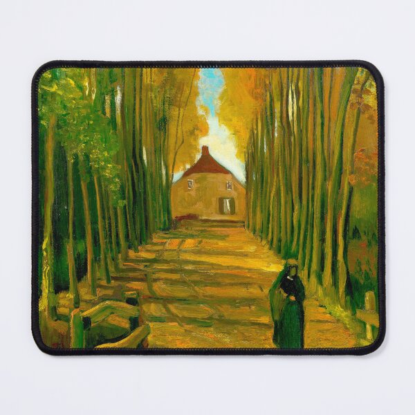 Item preview, Avenue of Poplars in Autumn - Vincent van Gogh designed and sold by SimpleJoyStyle.