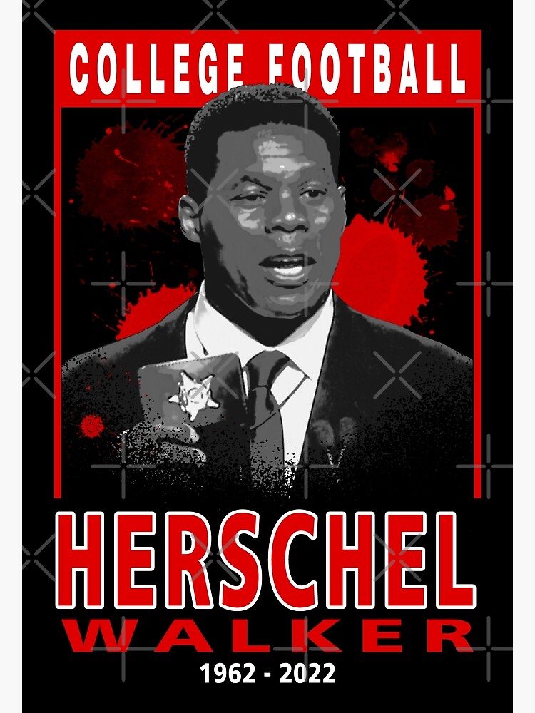 "The Player Football Herschel Walker" Poster for Sale by Gavynart