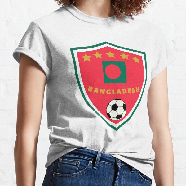 Bangladesh National Football Team Soccer Retro Jersey Bengal Tigers 10  Essential T-Shirt for Sale by A World Of Football (Soccer)