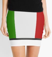Italian flag Mini Skirt