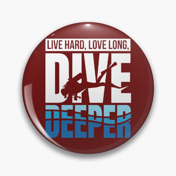 Item preview, live hard love long dive deeper diver  designed and sold by Ziruseddge.