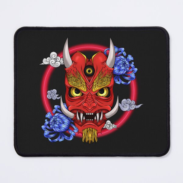 Item preview, Oni mask japanese designed and sold by Natsukittyart.