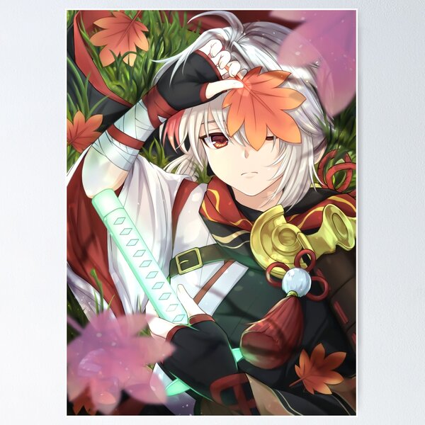 Guilty Crown Inori Yuzuriha anime poster 29.7 cm x 42 cm