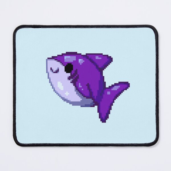 Aperçu de l'œuvre Requin pixelart créée et vendue par Snowifer.