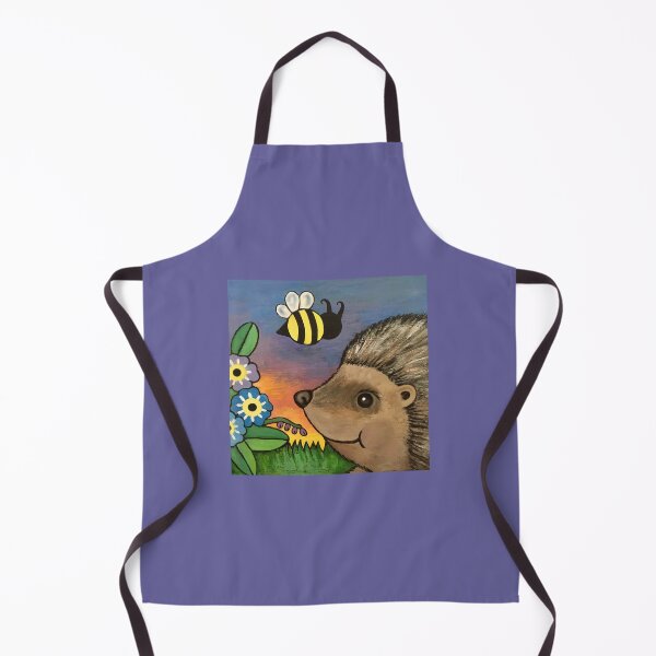 Item preview, Hedgehog/Forget-Me-Nots - Bee-Not-Forgotten designed and sold by Debbee75.