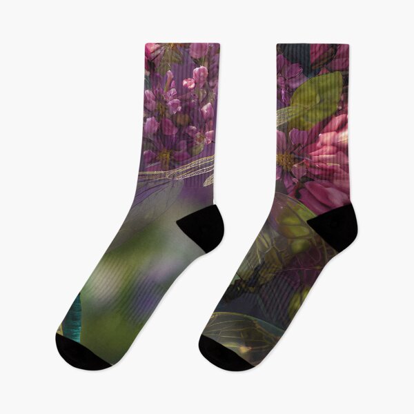 Item preview, 102622ai10 Dragonfly through flowers eyes designed and sold by Campbell Gallery.