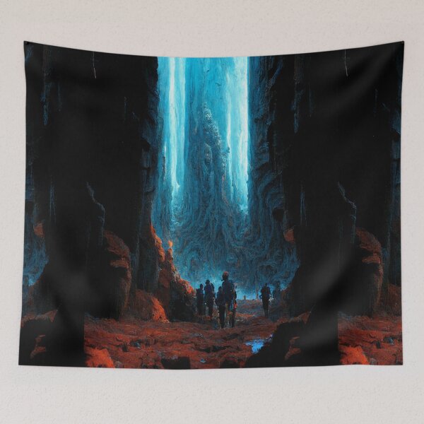 Item preview, Planet Warz - Cavemolo - Plasma Falls "Planet Dragmolo" designed and sold by Brazz Official.