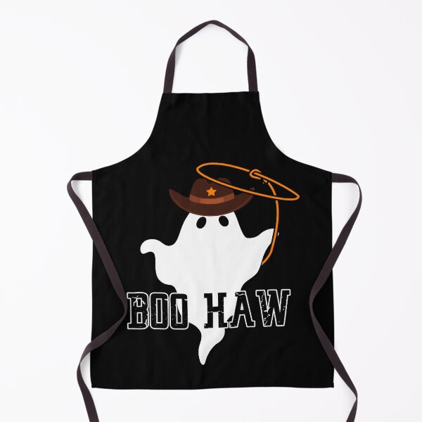 Item preview, Halloween Western Cowboy Ghost Boo Haw designed and sold by handsoftime2020.