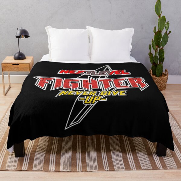 Item preview, Next Level Fighter Never Give Up  designed and sold by darknessjeff86.
