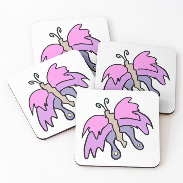 Item preview, pink butterfly 3 designed and sold by doodliez.