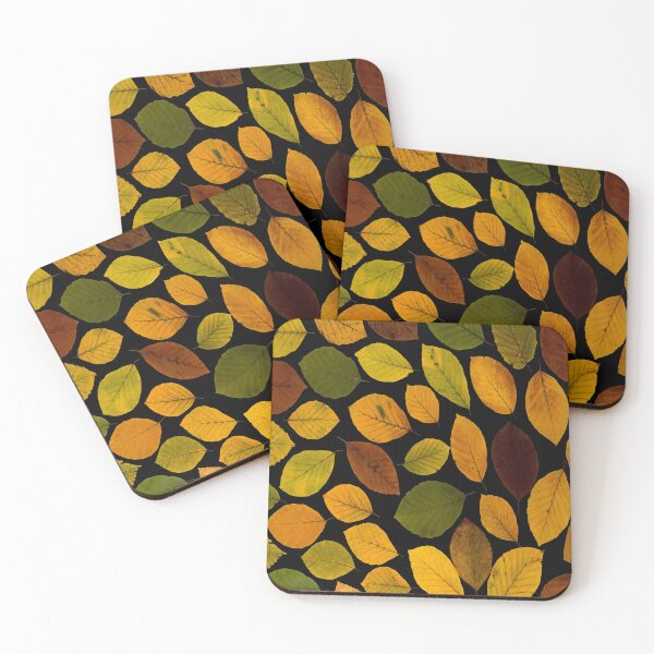 Item preview, Aesthetic autumn leaf background. designed and sold by janusa.