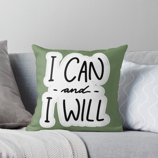 Artikelvorschau, Ich kann und ich werde, Motivationszitate, ich kann es. entworfen und verkauft von Do-It-Over.