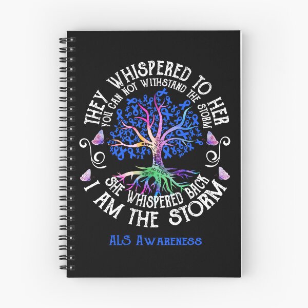 Item preview, ALS Awareness - ALS Warrior I Am The Storm designed and sold by RunningShop.