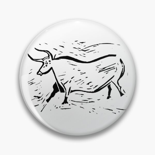 Item preview, Aurochs from the Lascaux Cave (Black Ink Version) designed and sold by laforma.