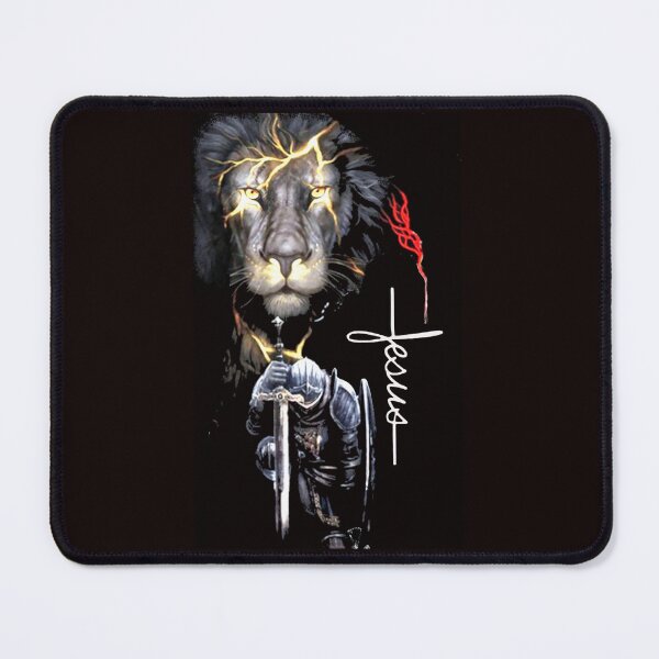 Item preview, The Lion The Warrior Jesus Christ designed and sold by Rowena Jones.