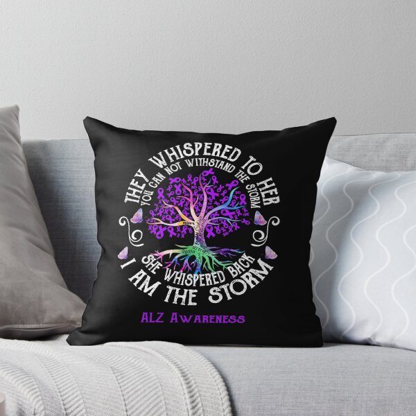 Item preview, ALZ Awareness - ALZ Warrior I Am The Storm designed and sold by RunningShop.