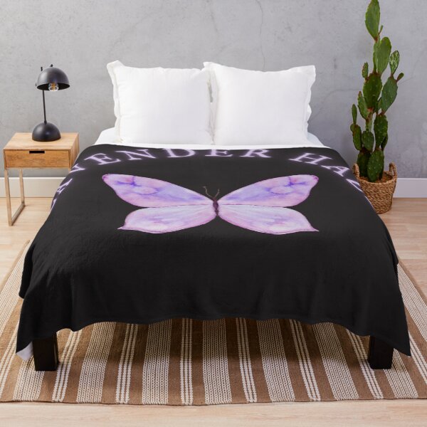 Item preview, Y2K glowing purple butterfly lavender laze designed and sold by cottagecorococo.