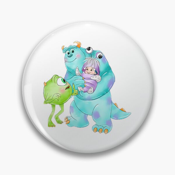 Disney Mike & Sulley to the Rescue! - Sulley, Mike, and Boo Pin