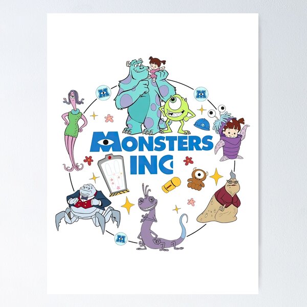 How to draw Bob Razowski from Monsters Inc. 