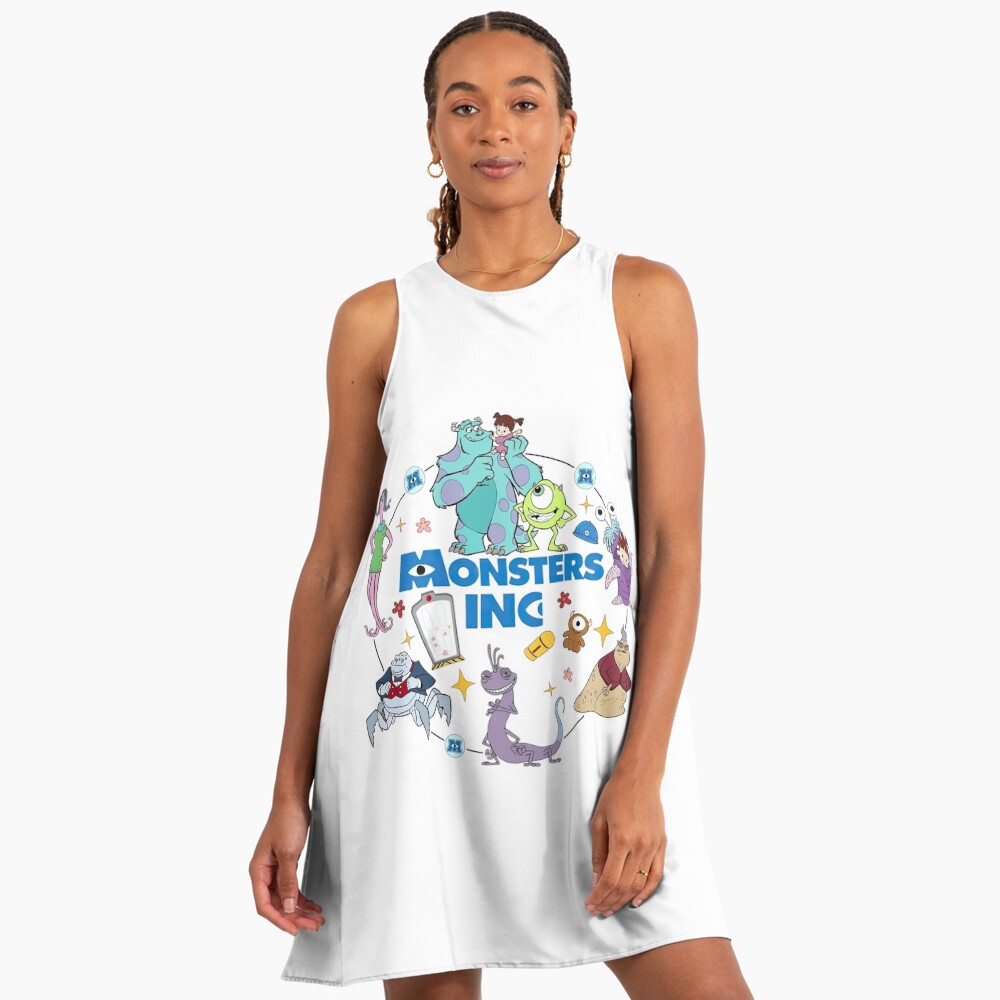 navy blue dress for baby girl Monster Inc