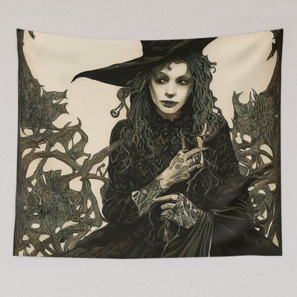 Item preview, Woodsy Witch designed and sold by NoArtNoJoy.