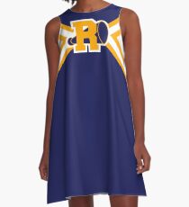 River Vixens Cheerleading Costume A-Line Dress