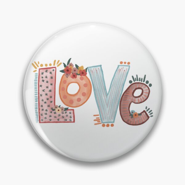 Item preview, Wild Love Watercolor Word Art designed and sold by Lena Pfitzner.