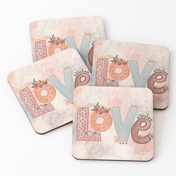 Item preview, Wild Love Watercolor Word Art designed and sold by Lena Pfitzner.