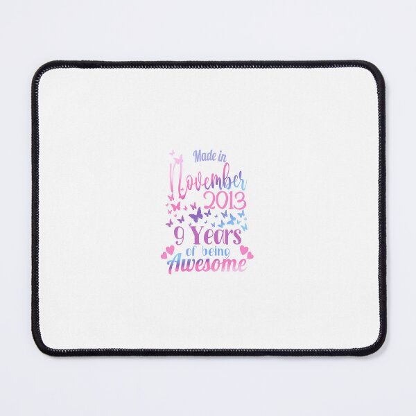 Item preview, 9th Birthday November 2013 For Girls 9 Years Old Awesome Long Sleeve_1 designed and sold by TGMerwin.