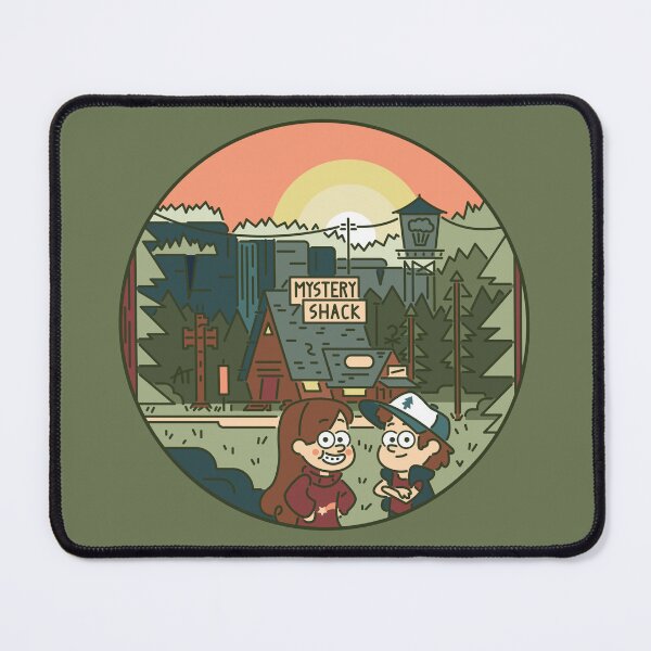 Item preview, Gravity Falls Colour Line Art designed and sold by Arden Taylor.