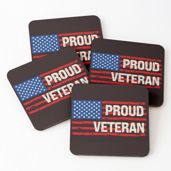 Item preview, Proud Veteran American Distressed Flag Veterans Day  designed and sold by BeansHotTees.